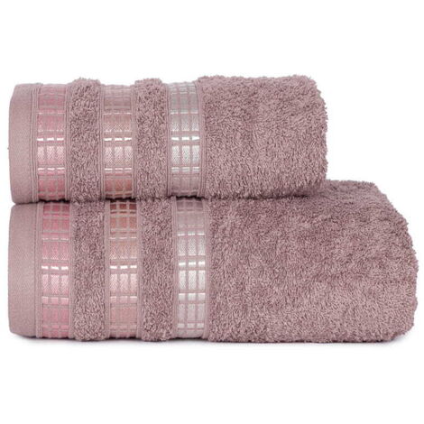 Serviette 70x140 Lilas luxe Marquisette