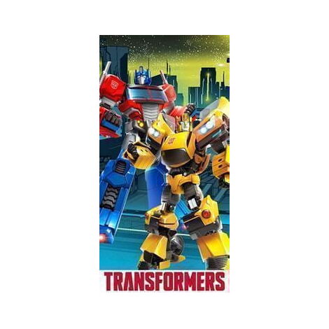 Serviette 70X140 Transformers Mega Machines