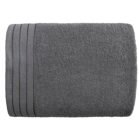 Serviette Bella 50x90 cm, éponge gris cendré 400 g/m² Faro