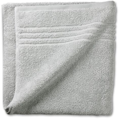 serviette de bain 70 x 140 x 0,8 cm coton gris