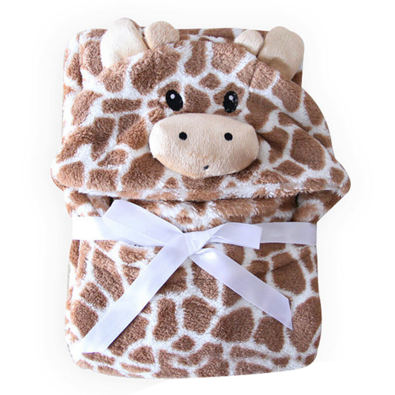 Serviette de bain bébé à capuche douce et chaude - Très absorbante, hypoallergénique, motif animal mignon pour nouveau-né et bébé
