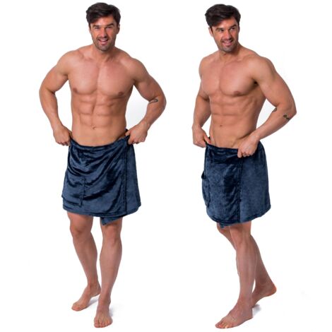 SERVIETTE DE BAIN HOMME NAVY