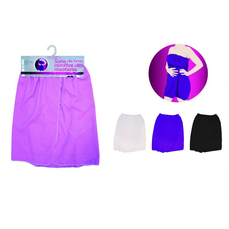 Serviette de bain microfibre
