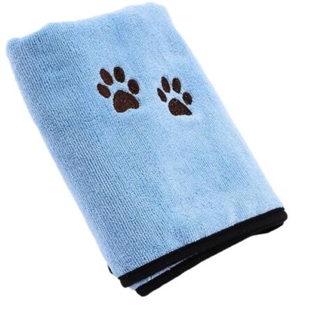 Serviette de bain pour animaux de compagnie, 2 serviettes pour animaux de compagnie