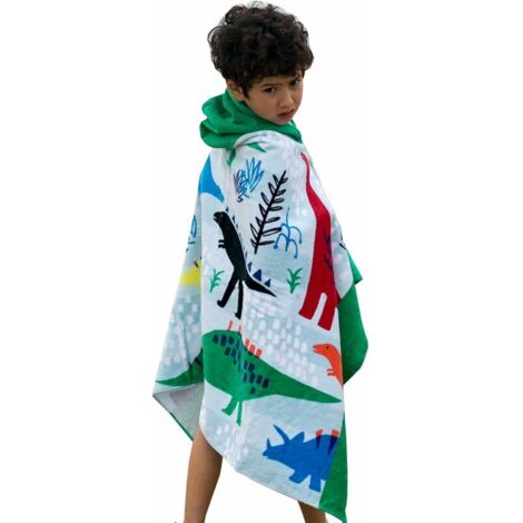 Serviette de Bain pour Enfants,Cape de Bain,Poncho de Bain Enfant Serviette de Bain Poncho de Plage Séchage Rapide Absorbant Douche Piscine pour Garçons Filles