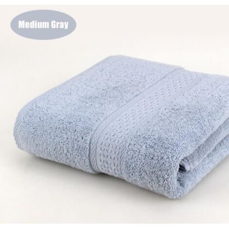 Serviette de bain,Grande serviette de bain japonaise en coton pur,17 couleurs,Super absorbante,épaisse,douce- 74x34cm -1 pc[X]