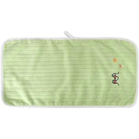 Serviette de Main Enfants - Essuie-mains Multi-usages Doux et Absorbant en Velours Corail - Lavable et Durable