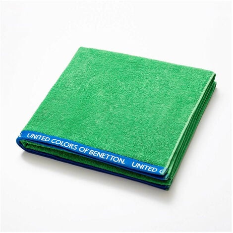 Serviette De Plage 160x90cm Vert Benetton - BENETTON