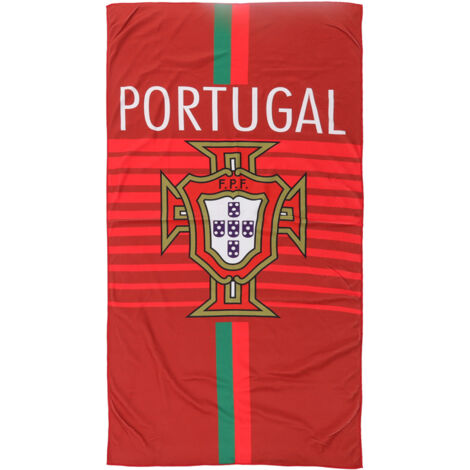 Serviette de Plage 2022 aux Couleurs du Drapeau National, 140x72cm - Idée Cadeau pour Supporters