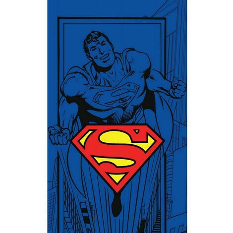 main image of "Serviette de plage - 30 x 50 cm - Superman DC Comics - SUP191112-R - Livraison gratuite"