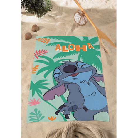 Serviette de plage 70x140 cm Stitch (Lilo & Stitch)