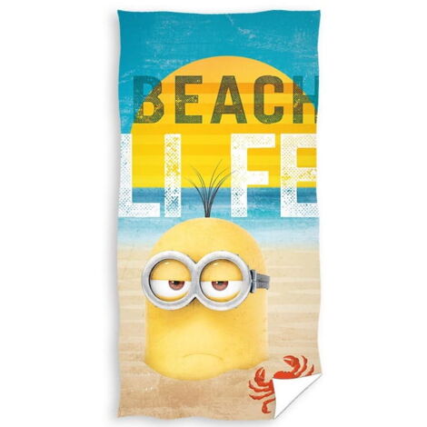 Serviette de plage 70x140 Minions