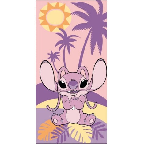 AYMAX Serviette de plage - Angel sur la plage - 70x140 cm