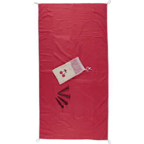 Serviette de plage avec ses piquets collection PLAYA
