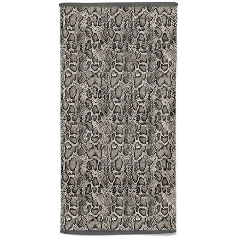 SERVIETTE DE PLAGE dans l'éponge python mesure grand cm. 90 X 170