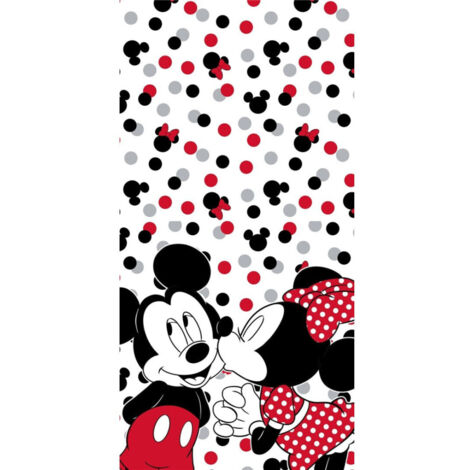 Serviette de plage - Disney Mickey et Minnie - 70x140 cm
