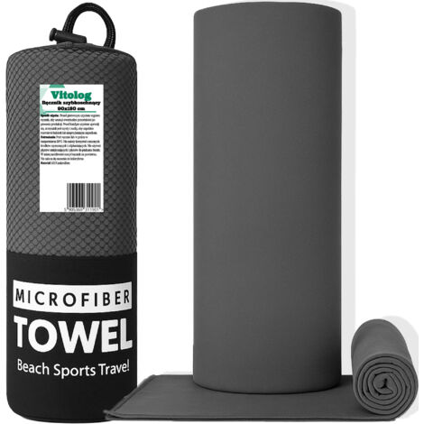 Serviette de plage en microfibre à séchage rapide BC pour la salle de sport 90x180 cm