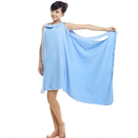 Serviette de plage en microfibre super absorbante, enveloppe corporelle pour spa et bain