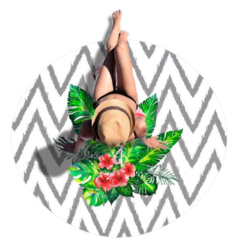 SERVIETTE DE PLAGE FLAMING 150 CM