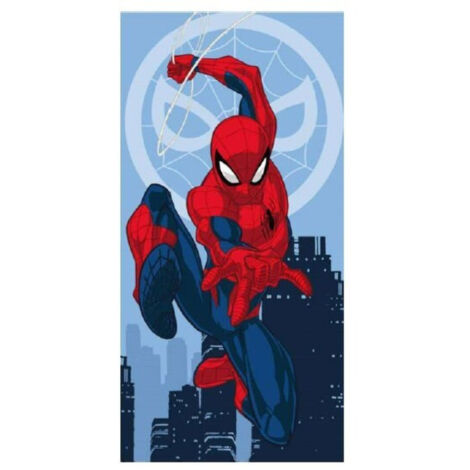Serviette de plage - Marvel Spiderman Avec Masque Araignée - 70 cm x 140 cm