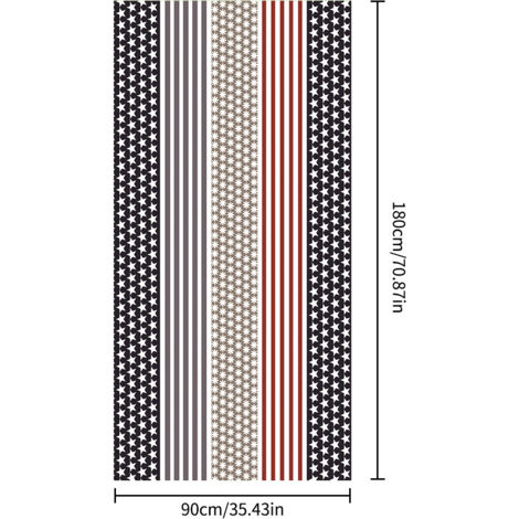 Serviette de plage, serviette de plage en fibres ultra-fines et absorbantes, serviette imprimée, tapis de plage