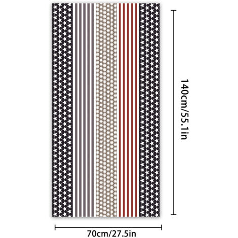 Serviette de plage, serviette de plage en fibres ultra-fines et absorbantes, serviette imprimée, tapis de plage