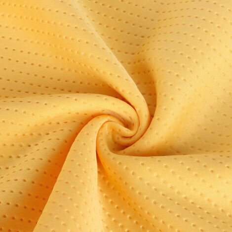Serviette de Spa Réutilisable 35x90cm pour Soins Visage et Massage - Jaune