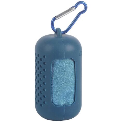 Serviette de sport 2024Sport à séchage rapide, idéale pour la salle de sport et l'entraînement. Ultra-absorbante, elle est parfaite pour les voyages et les séances d'entraînement. Taille L, bleu foncé
