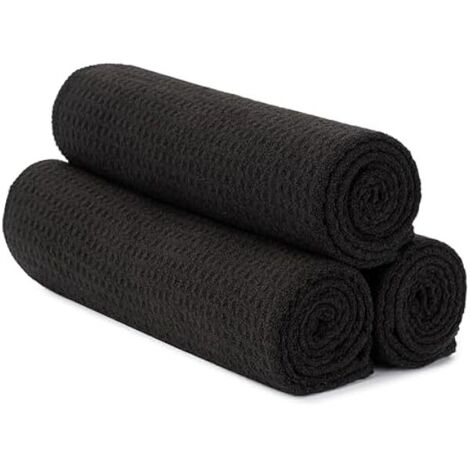 Serviette De Sport En Microfibre - 40 X 68 Cm - Pour Gym Yoga Sauna Marche - Lot De 3