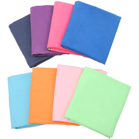 Serviette de sport légère et luxueuse en polaire double face à séchage rapide, idéale pour essuyer la transpiration, la gym et le yoga.
