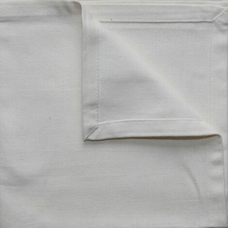 Serviette de table unie et colorée Ecru 40x40 cm