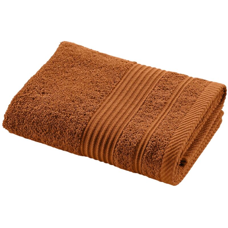 Serviette de toilette 50 x 90 cm Tendresse caramel Serviette de toilette 50 x 90 cm Tendresse caramel