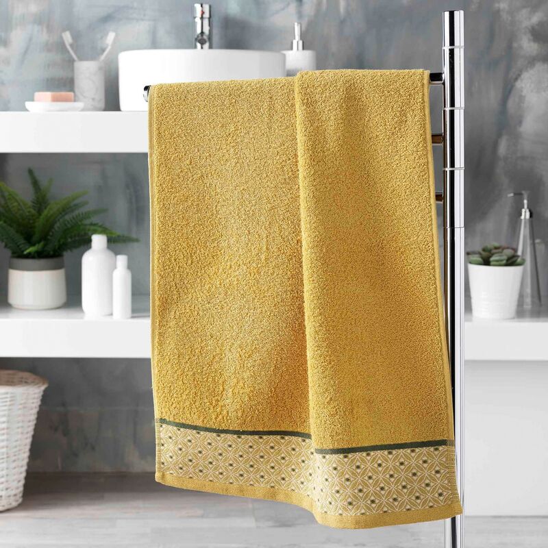 serviette de toilette 50x90 cm art-chic beline miel