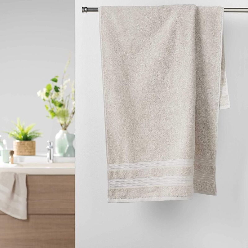1001kdo - serviette de toilette 70x130 cm excellence lin