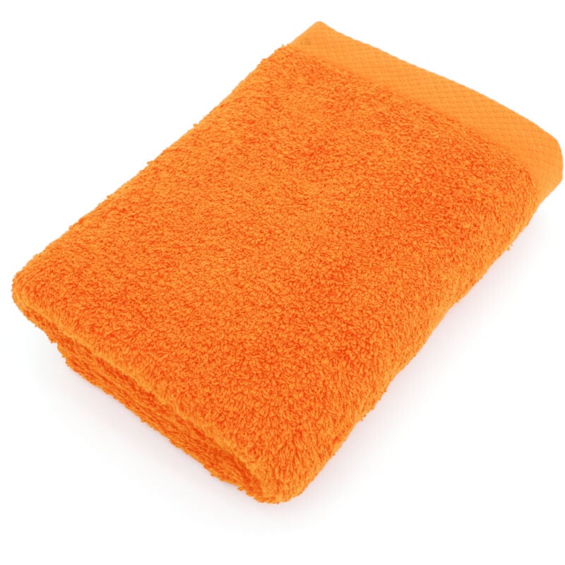 linnea - serviette de toilette pure - orange