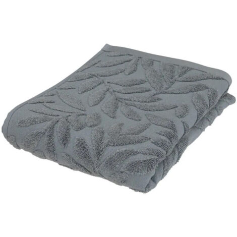 Serviette de Toilette "Tencel" 50x90cm Gris Foncé