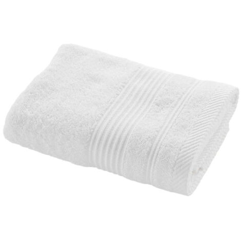 Serviette de Toilette "Tendresse" 50x90cm Blanc