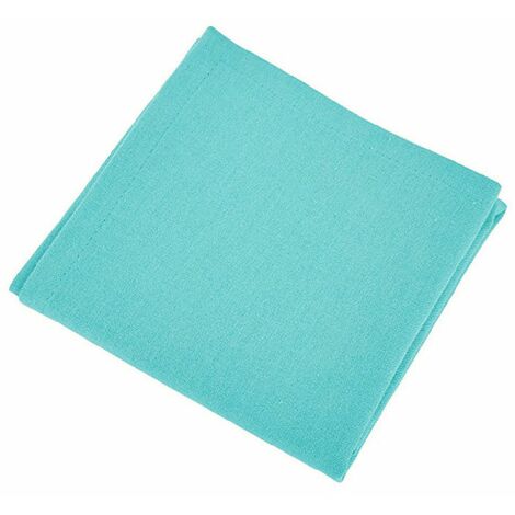 Serviette en coton à l'unité - Bleu turquoise