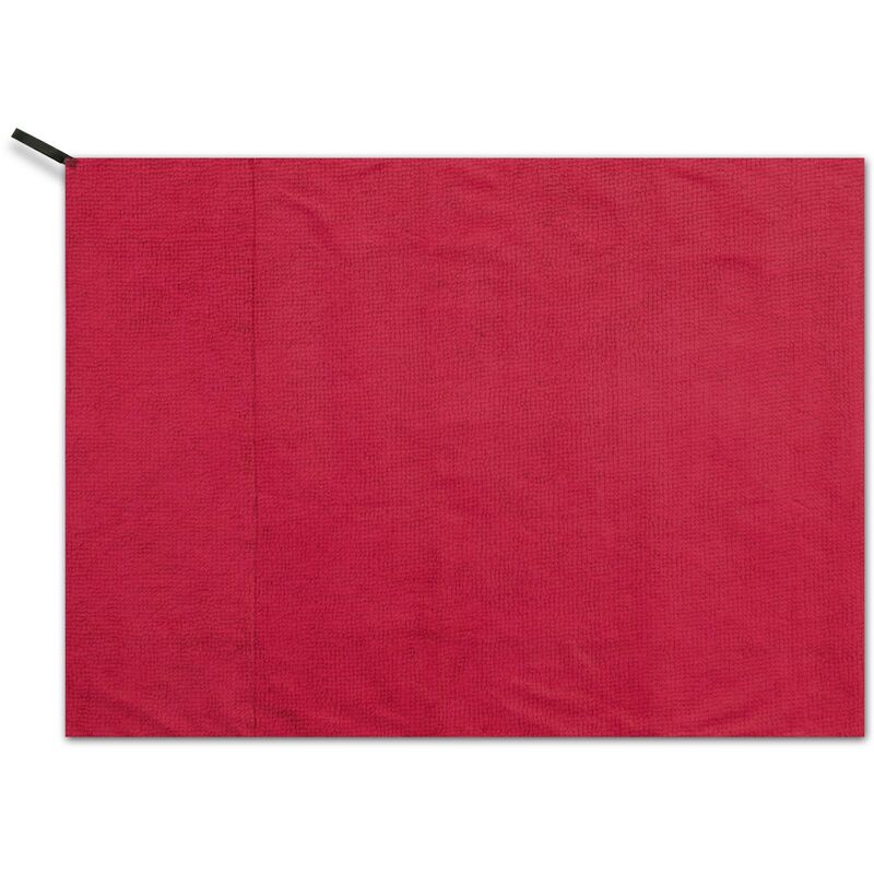 Casa Pura - Serviette en microfibre Magic dry Rouge rubis Serviette 40 x 80 cm - Rouge Rubis