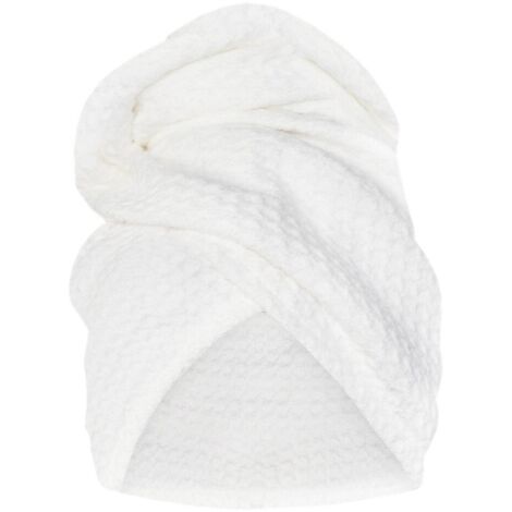 Serviette HydroWeave 2 en 1 ultra-absorbante pour le corps et les cheveux, couleur ivoire