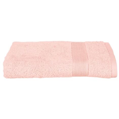 Serviette ou drap de douche 70 x 130 cm Couleur moderne rose