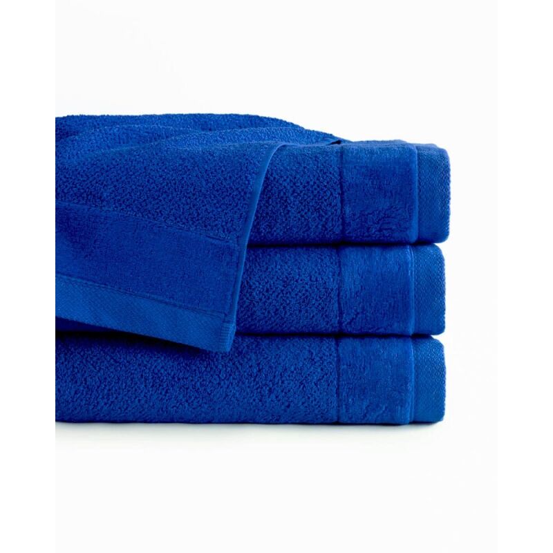 Serviette Vito 50x90 Bleu Royal 550g 100% coton