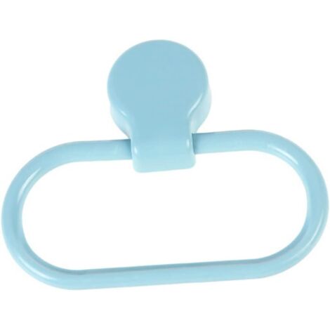 serviettes auto adh sif sans per age anneau en ABS bleu