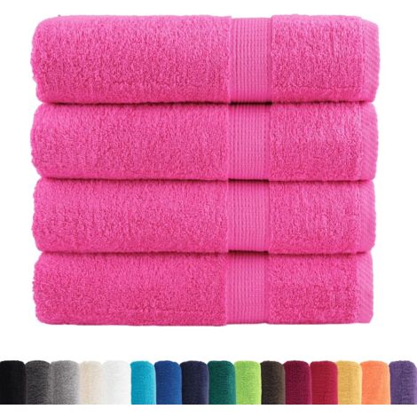 Serviettes de bain de qualité supérieure SOLUND 4 pcs，Serviette de douche 600g/m² CFW735776