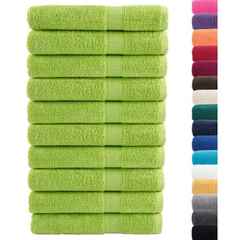 Serviettes de qualité supérieure SOLUND 10 pcs vert pomme CFW946077