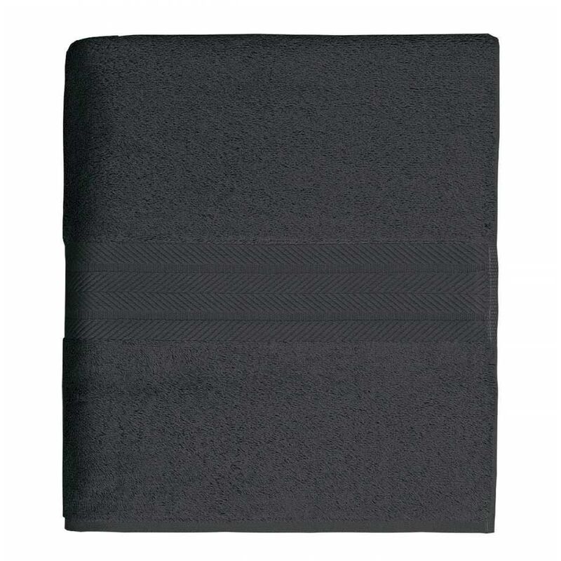 Linge de bain en coton moelleux 550gr/m² Anthracite 50 x 100 cm - Anthracite