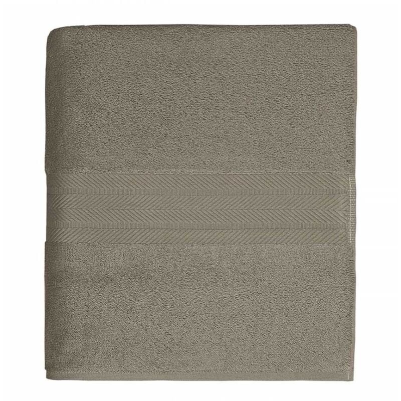 Linge de bain en coton moelleux 550gr/m² Mastic 50 x 100 cm - Mastic