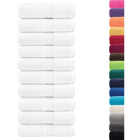 Serviettes de visage de qualité supérieure SOLUND 50 pcs blanc CFW334324