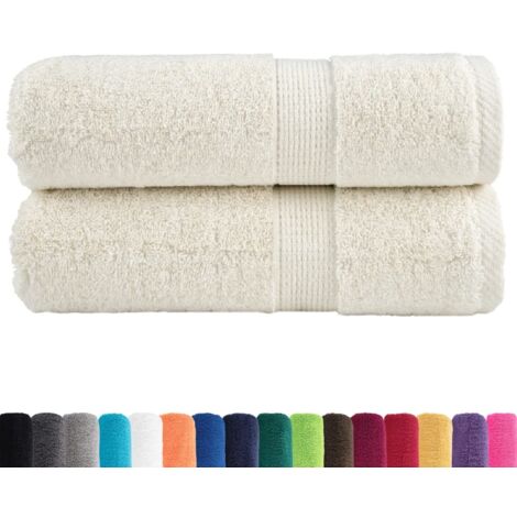 Serviettes d'invité de qualité supérieure SOLUND 2 pcs crème CFW849053