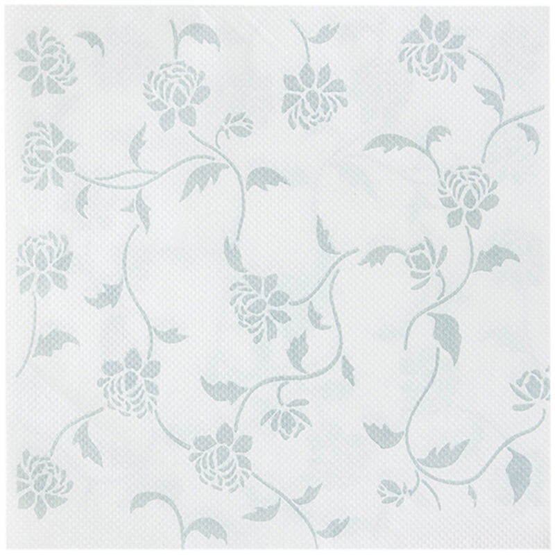 Serviettes en papier à motifs floraux, 60 pièces, jetables, idéales pour les goûters, les dîners d'été, les mariages, les anniversaires, les fêtes